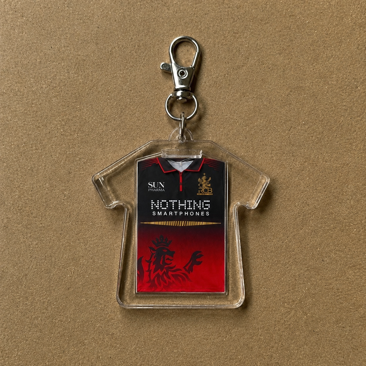 RCB Jersey Keychain