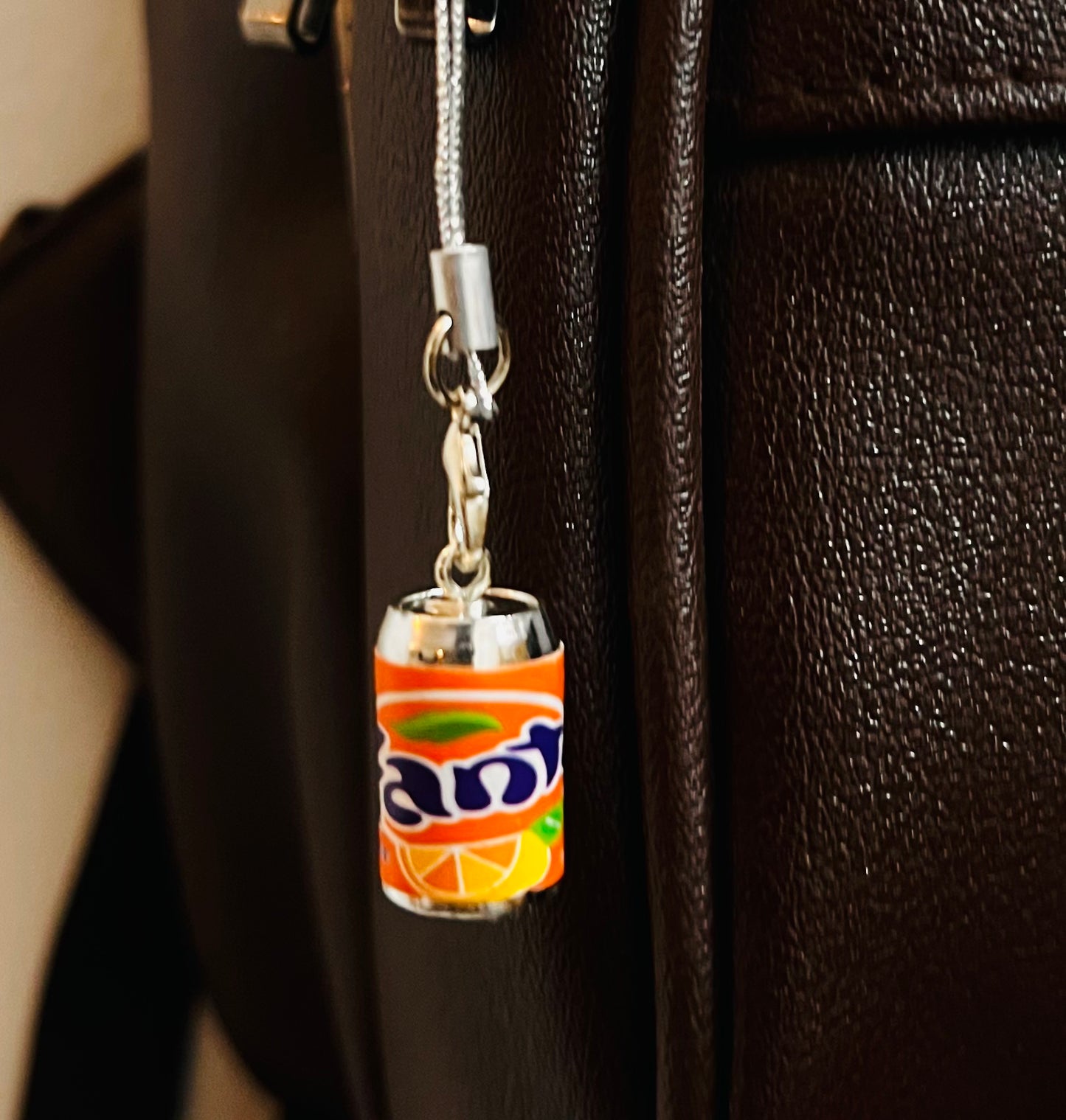 Orange Fanta Phone/Bag Charm