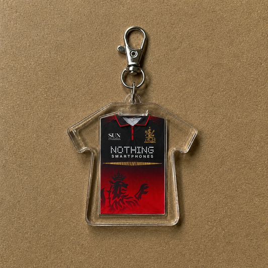 RCB Jersey Keychain