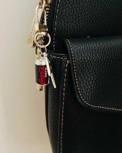 Coca-Cola Zero Thunderbolt D-Hook Bag Charm