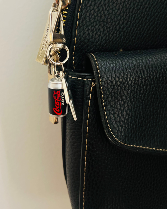 Coca-Cola Zero Thunderbolt D-Hook Bag Charm