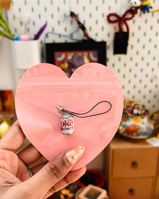 Cherry Diet Coke Phone/Bag Charm