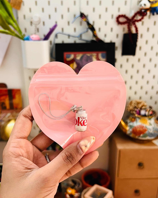 White Diet Coke Phone/Bag Charm