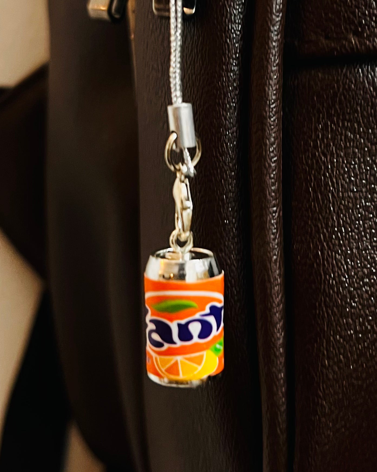 Orange Fanta Phone/Bag Charm