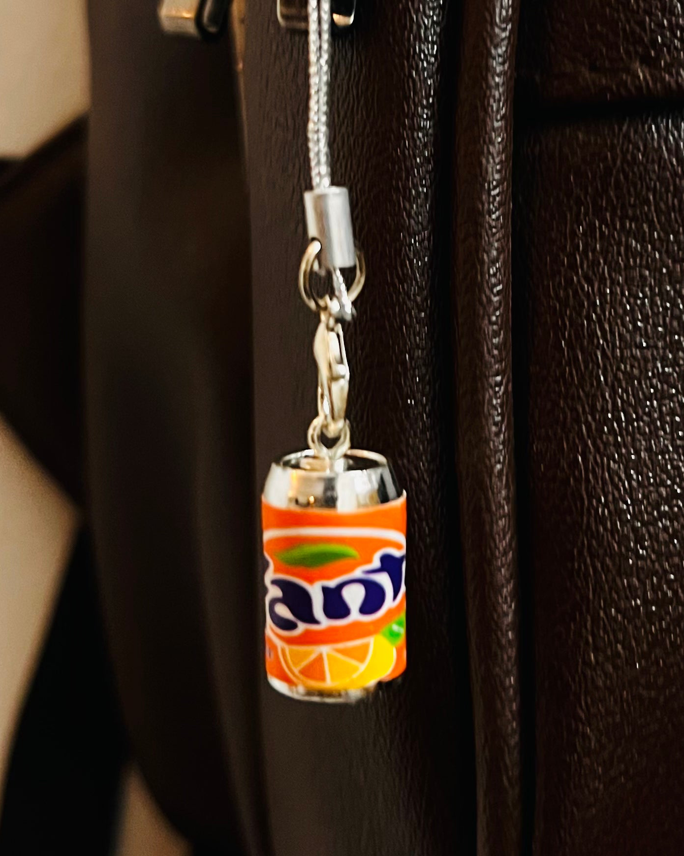 Orange Fanta Phone/Bag Charm