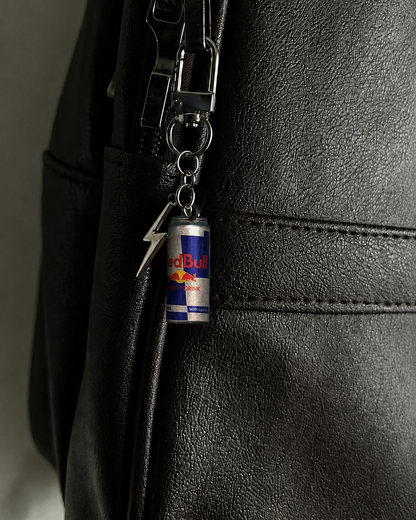 Red Bull Energy Drink Lightning Bolt Phone/Bag Charm