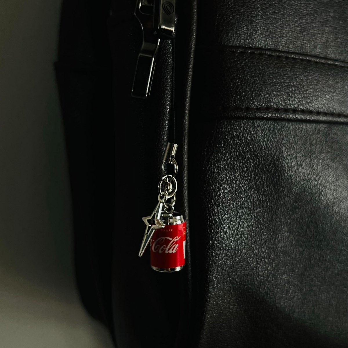 Red Coca-Cola Star Bling Phone/Bag Charm (additional view)