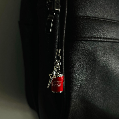 Red Coca-Cola Star Bling Phone/Bag Charm (additional view)