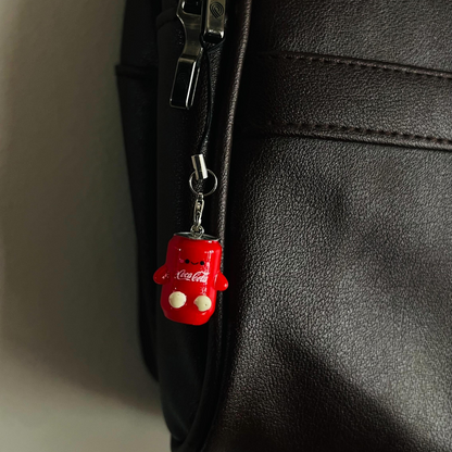 Cute Coca-Cola Character Phone/Bag Charm (additional view)