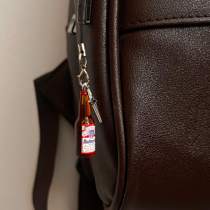 Budweiser Bottle Star Bling Phone/Bag Charm (additional view)