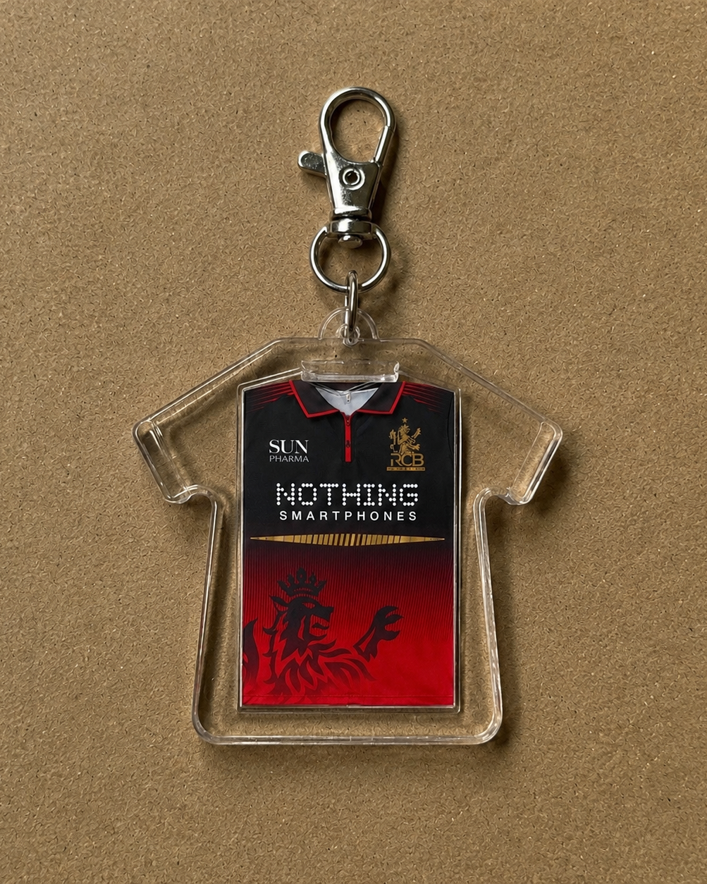 RCB Jersey Keychain