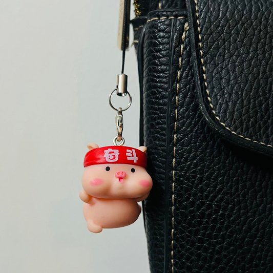 Kungfu Piggy Phone/Bag Charm (additional view)