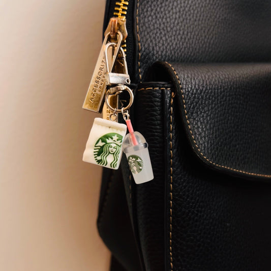 Starbucks Refreshment Cup & Paper Bag Charm