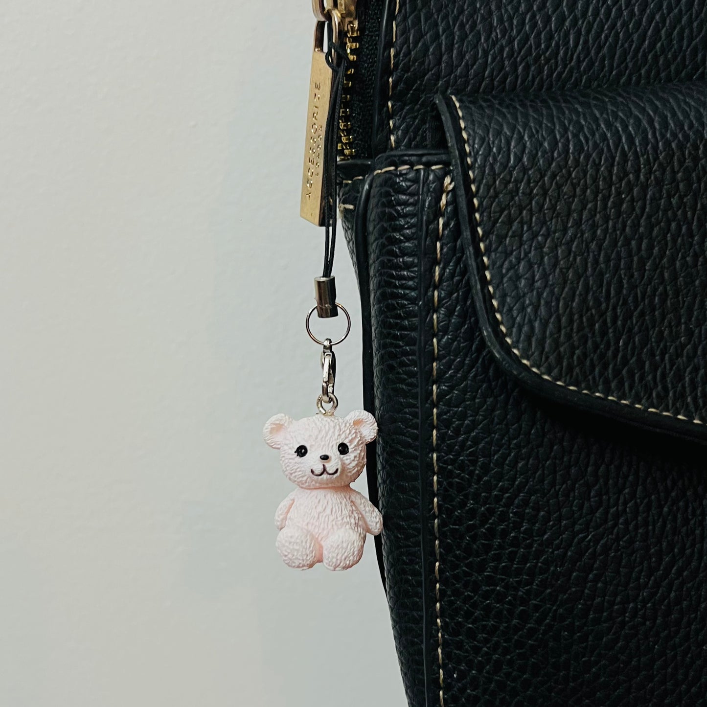 Teddy Bear Phone/Bag Charm — view 2