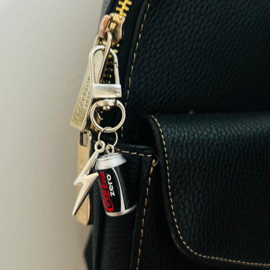 Coca-Cola Zero Thunderbolt D-Hook Bag Charm (additional view)