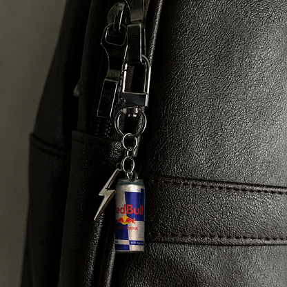 Red Bull Energy Drink Lightning Bolt Phone/Bag Charm (additional view)